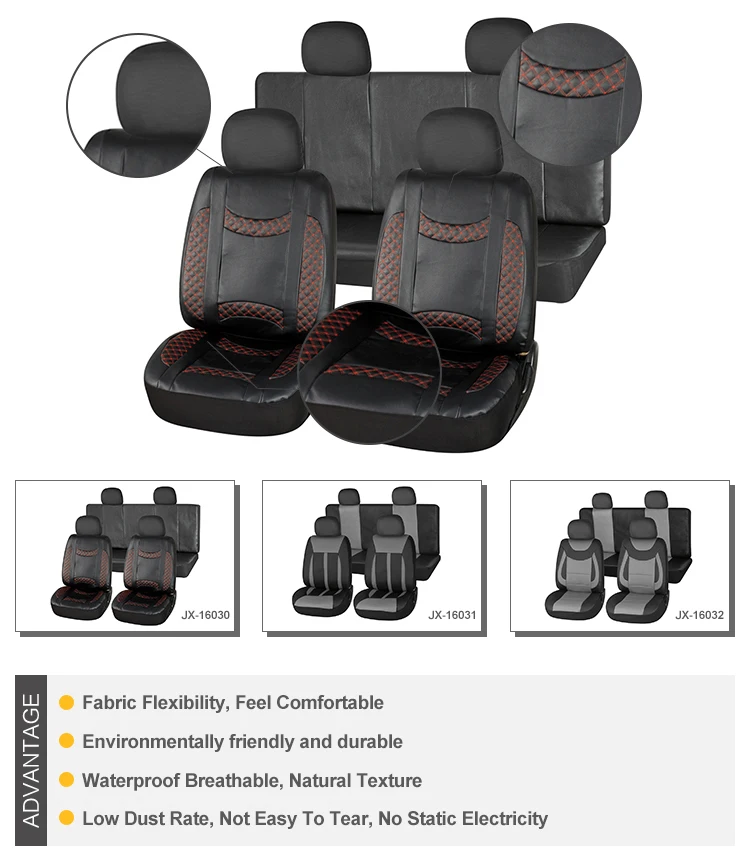 Universal High Quality Leather Car Seat Cover