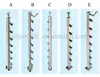 Modern Stainless Steel Railing Pillar / Handrail /Balustrade/Fence/Bracket