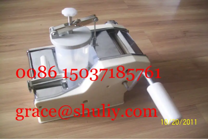 Cheap Small Manual Dumpling Maker/mini Dumpling Making Machine For