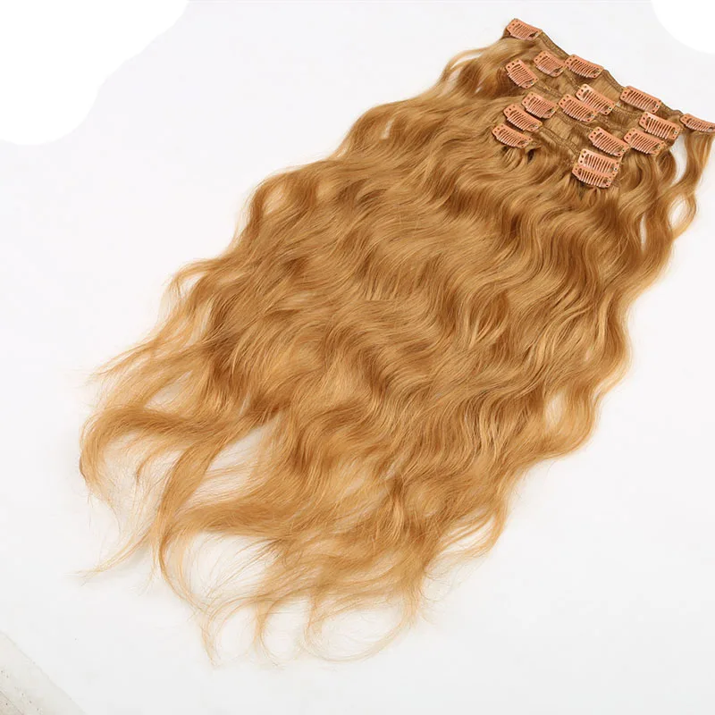 Wholesale Claw Clip Ponytail Human Hair Extension Curly Hair Clip