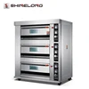 Industrial Electric Professional Bread Baking Oven Machine Good Price for Sale/ 3 Deck Large Bakery Oven