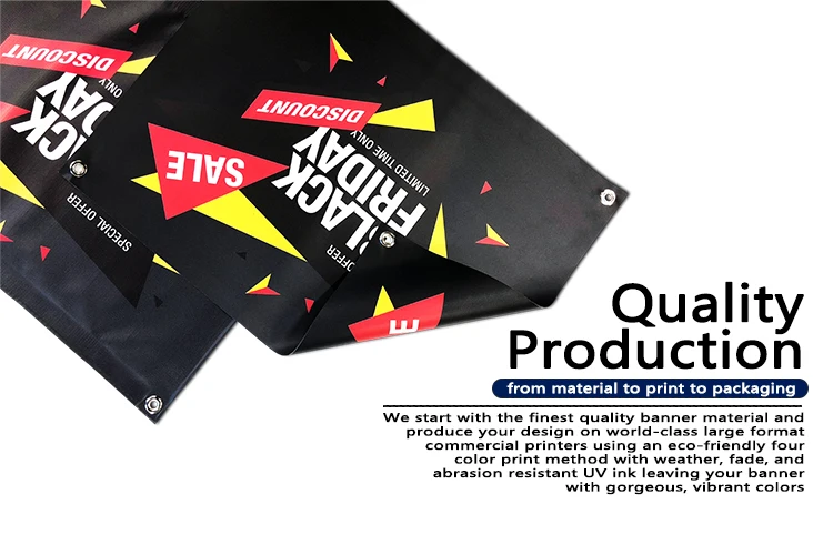 Anti Fade Polyester High Quality Background Flex Banner Sample