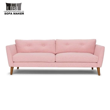 Factory Direct Modern Pink Fabric Sofa Factory Direct Modern Pink Fabric Sofa