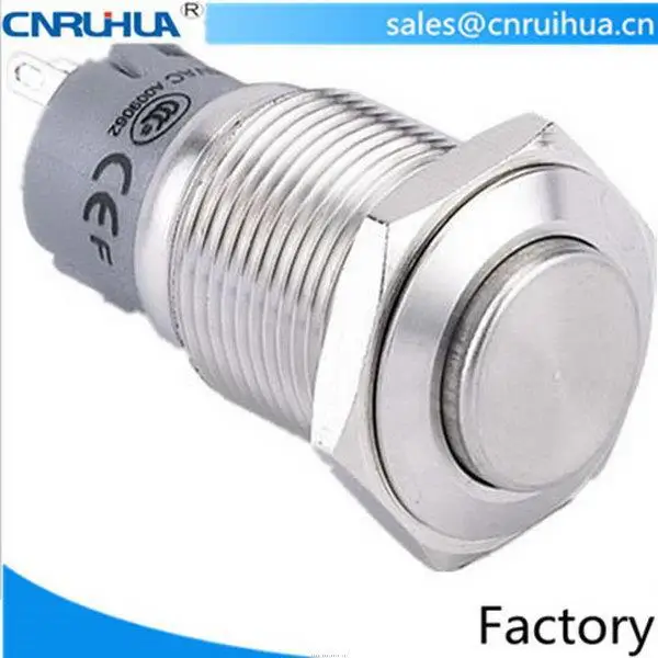 Metal Ip67 Waterproof Push Button Switch - Buy Push Button Switch ...