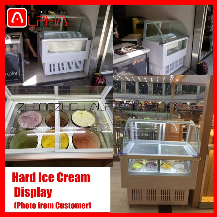 Low Price!portable Ice Cream Freezer/ice Cream Cold Plate/ice Cream