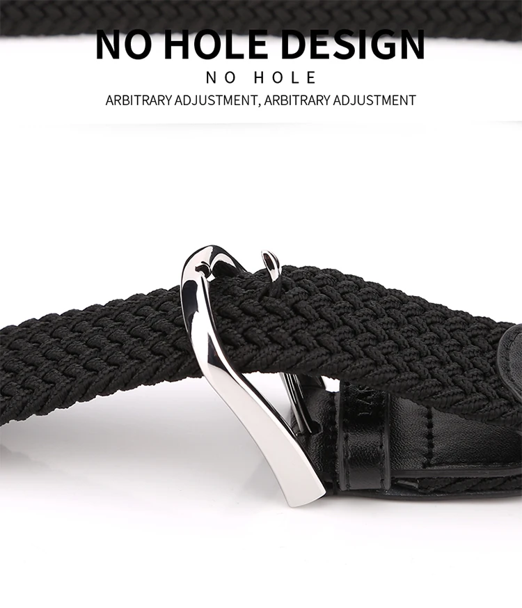 elastic dressy canvas belt
