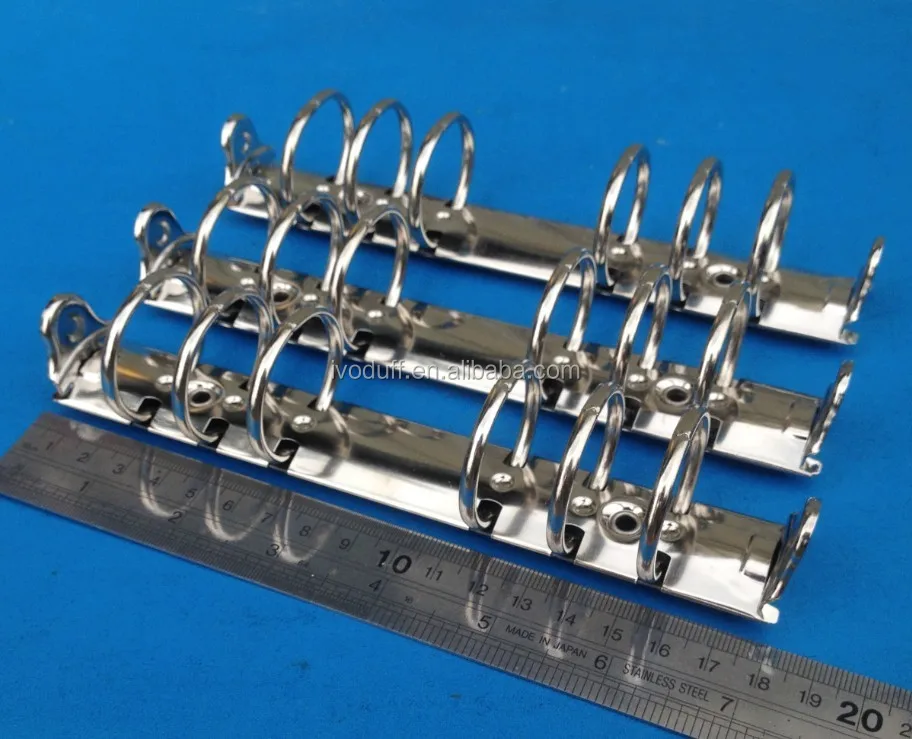 High Quality 6 Ring Binder Mechanism,Metal Ring Clips Home Office