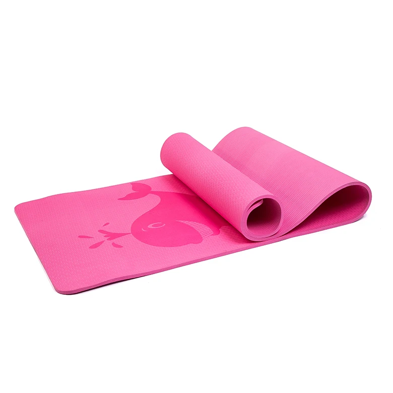 Wholesale Oem Cheap High Quality Double Sides Tpe Non Slip Yoga Mat