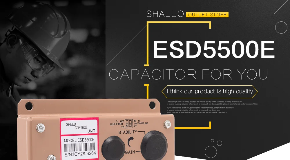 ESD5500E generator speed controller electronic governor 5500e