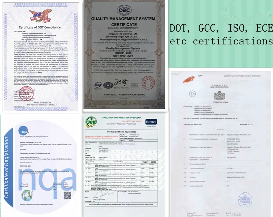 CERTIFICATIONS