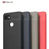 Luxury TPU Case for Google Pixel 2 2xl Leather Texture Silicone Back Cover Case