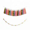 Beautiful Unique Design Paper Tassel Garland For Wedding Decoration