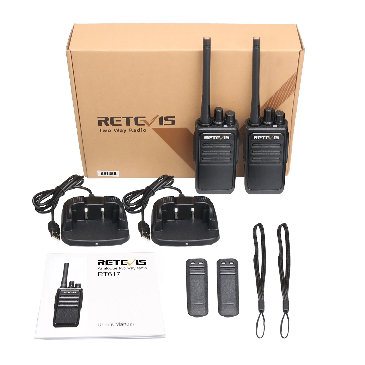 Retevis RT622 Walkie Talkie Walkie Talkie Professionali Con - Foto 11