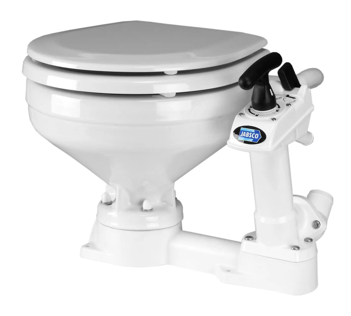 Jabsco Twist 'n' Lock Manual Head, Marine Toilet