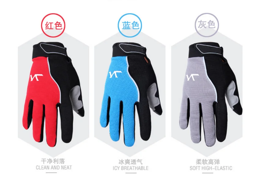Cycling Bicycle BMX Motocross Skull Skeleton Riding SPAKCT Full Finger Gloves