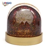 Home decor acrylic picture frame OEM wonderful memory friendly liquid inside plastic photo frame water globe for promotional