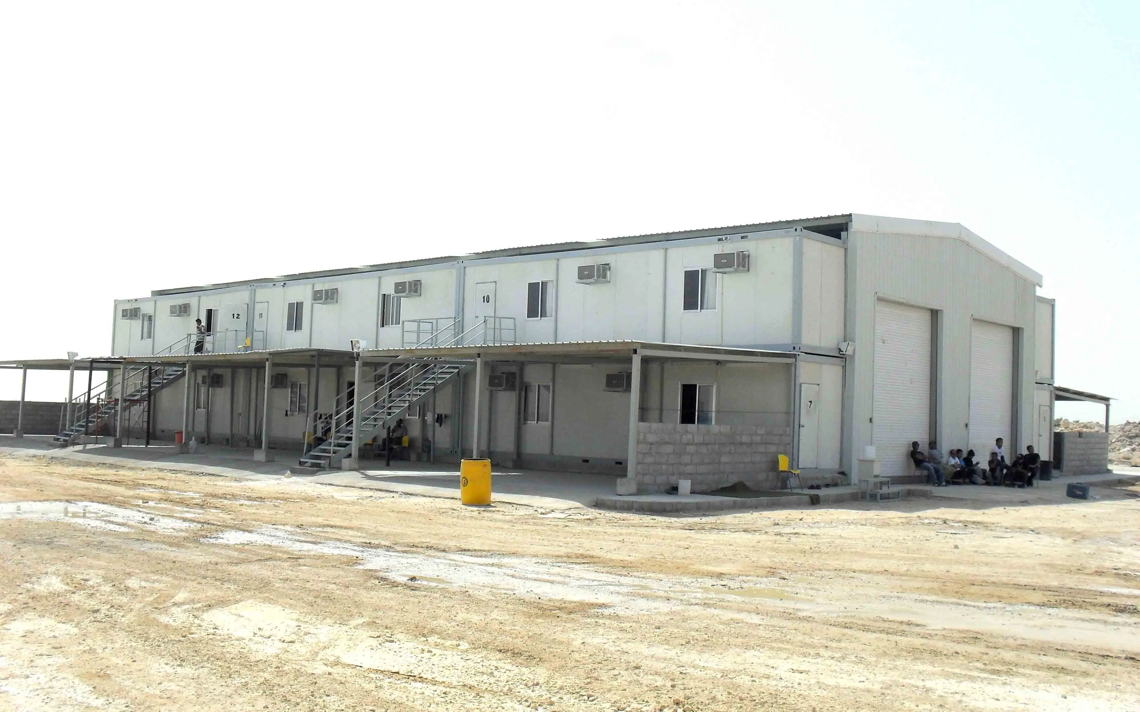 Modern Prefabricated Container Mobile Warehouse For Temporary Camp