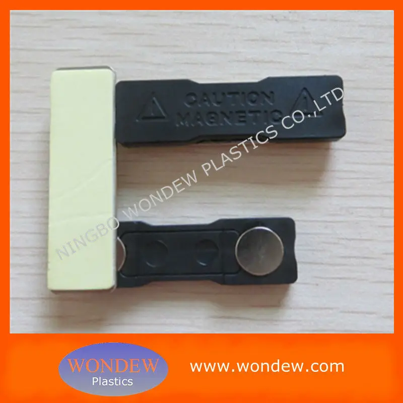 Name badge backer