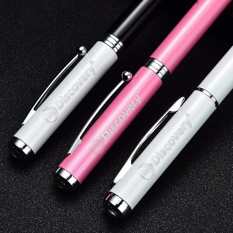 Haojun Stylus Pen 4 In 1 Ir Pen Light Up Multifunction Personalized