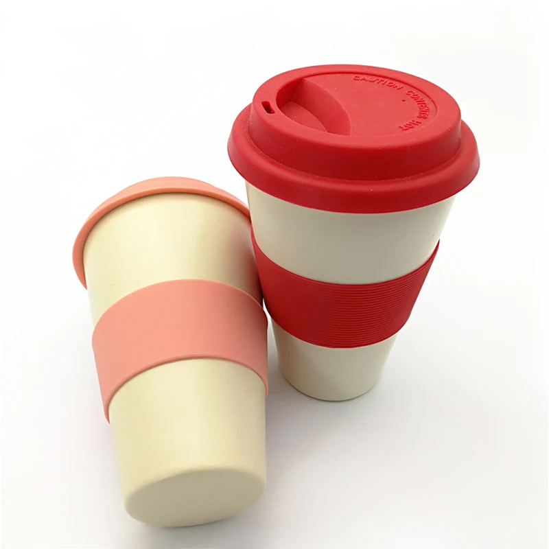 2019 New Developed Reusable Biodegradable Eco Bamboo Fiber Coffee Cup ...