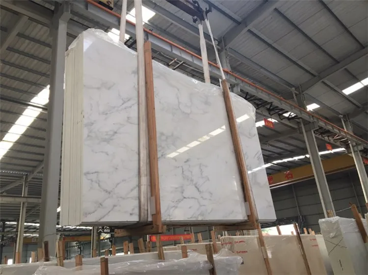Samistone Statuary White Marble Slab for Floor
