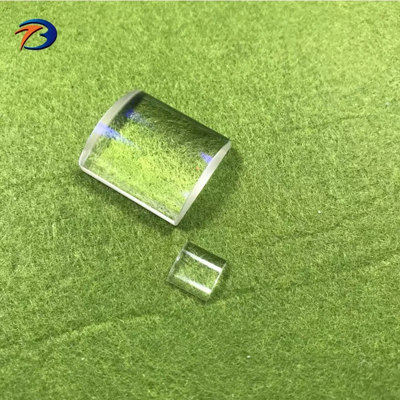 Custom optical large glass manigfiers plano convex cylindrical lens