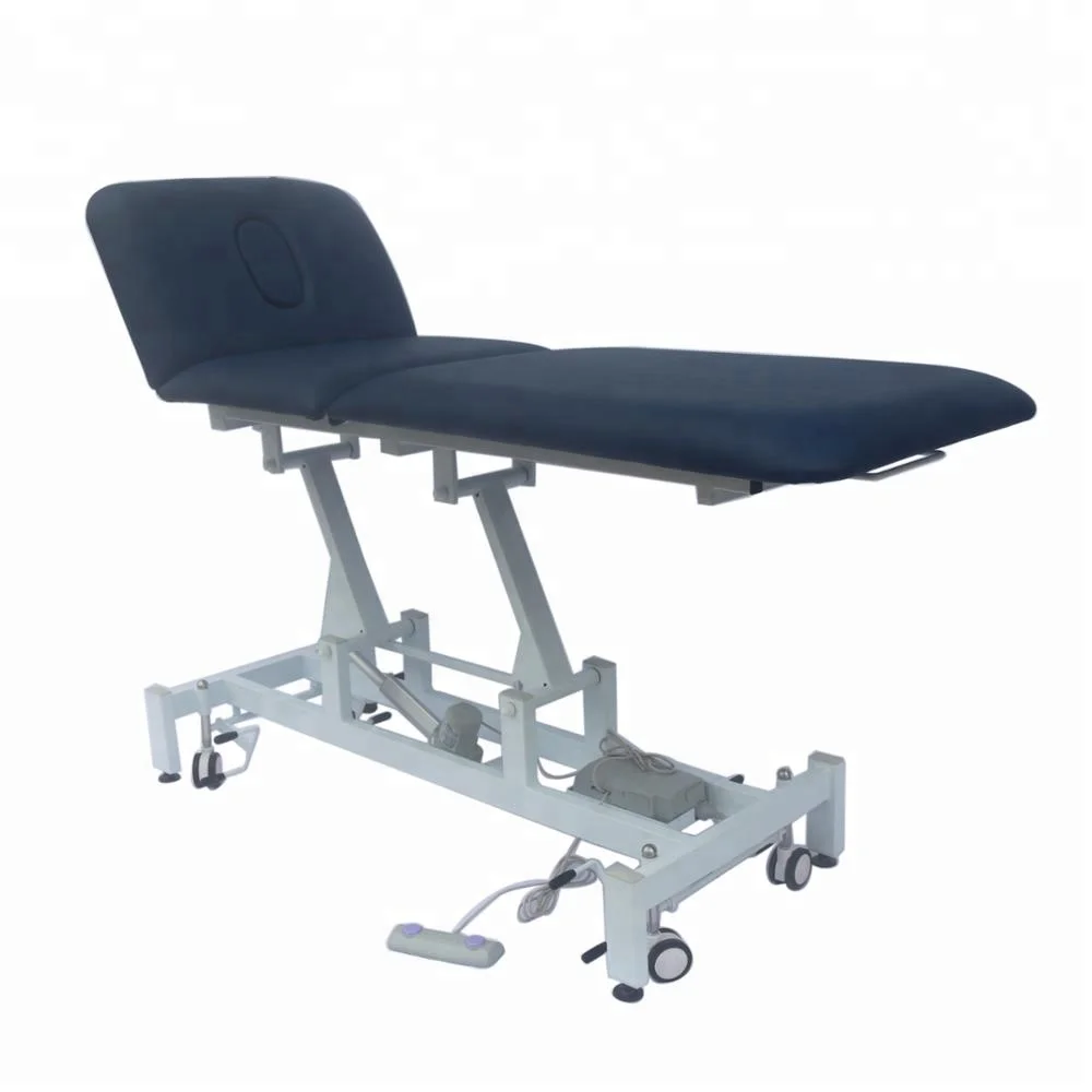 2 Section Luxury Electric Physiotherapy Massage Bed Treatment Table