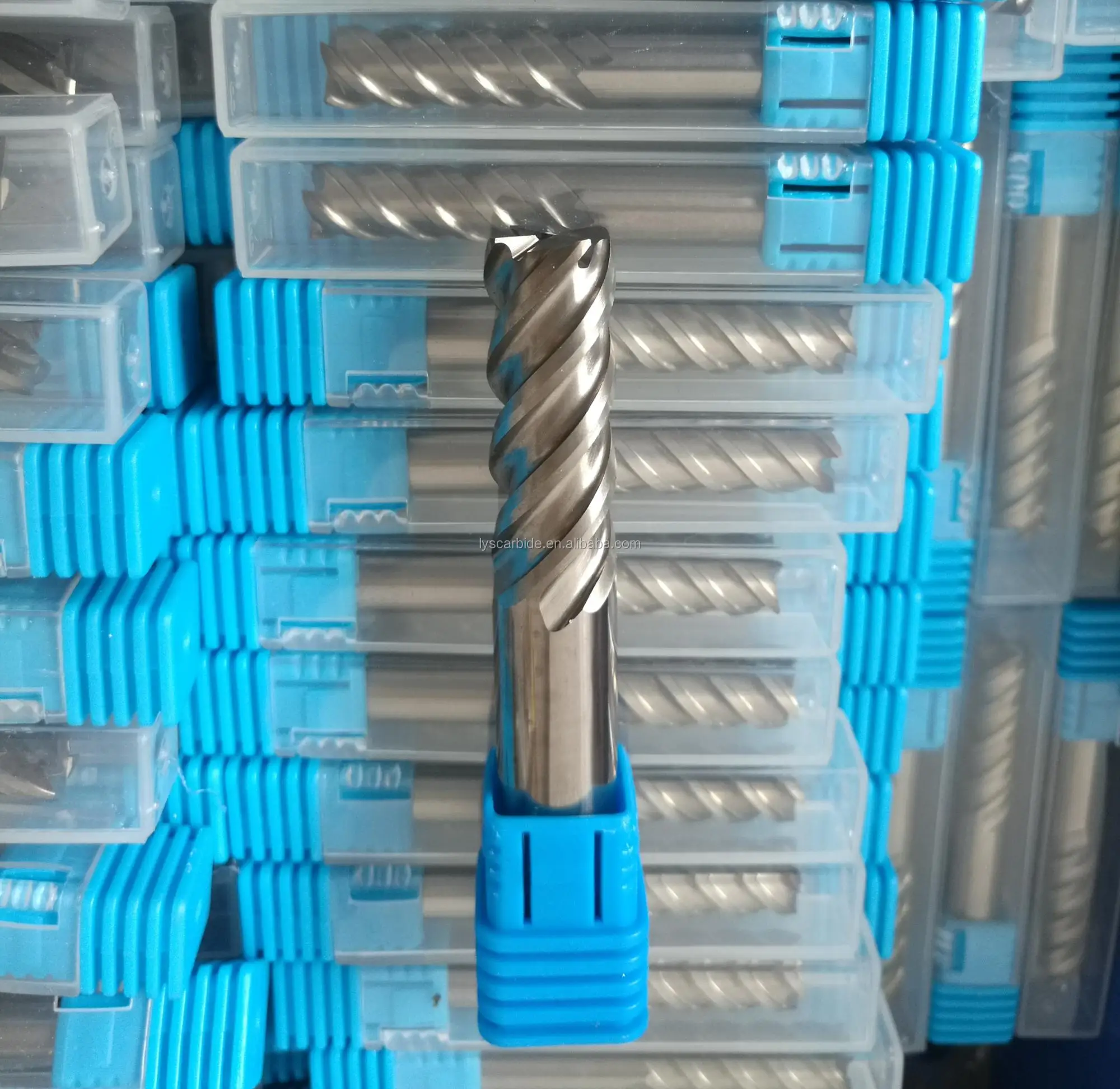 Ceramic End Mills Flat End Mill Hrc65 D3 D4 D5 D6 D7 D8 D9 D10 D12 D16