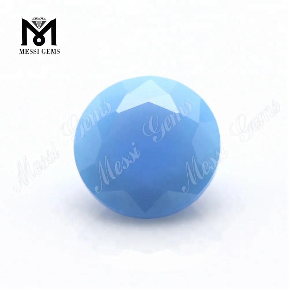 Opal Blue Color 8 0mm Nano Crystal Gemstones Opal Blue Color 8 0mm Nano Crystal Gemstones