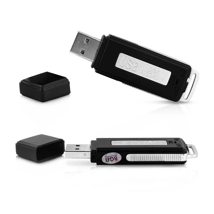 USB Voice Recorder Memory Stick 2 in 1 Audio Recording Device