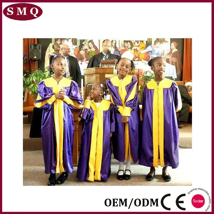 Wholesale Clothing Church Design Chorister Child Choir Robe Uniform