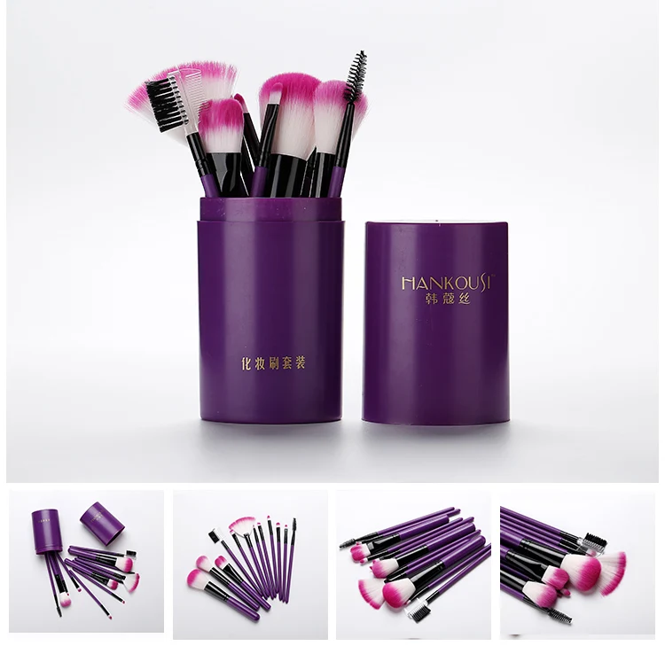 12pcs Name Brand Wholesale Makeup Brush High Quality Personalized Cosmetic Makeup Brush Sets