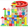 2019 factory produce the wood toys wooden toy blocks baby building blocks for hot sale
