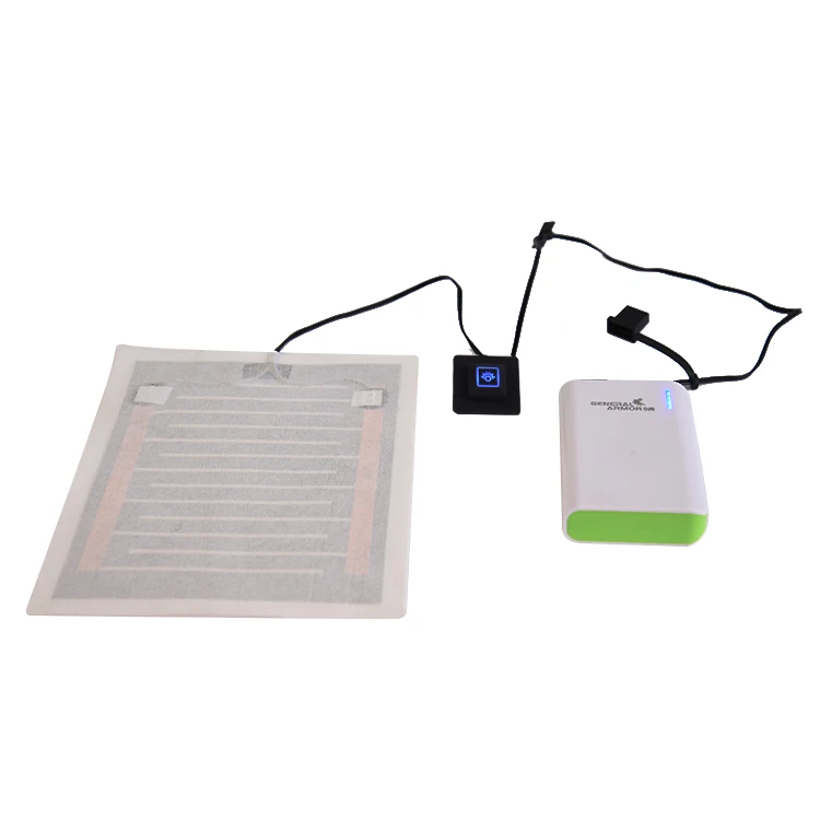 Usb Battery Powered Thermostat Temperature Controlled Heating Pad With