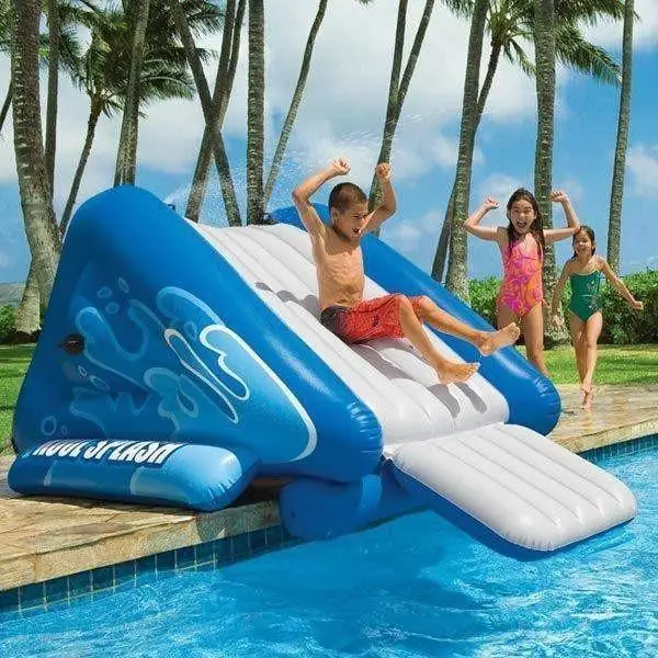inflatable water slide for swimming pool