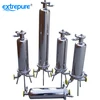 SS 304 stainless steel swing bolt closure code 7 cartridge filter housing for water treatment