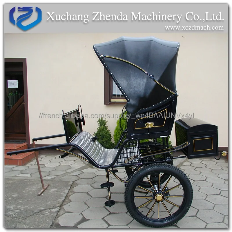 Luxe deux roue Marathon charrette à cheval cheval transportID de