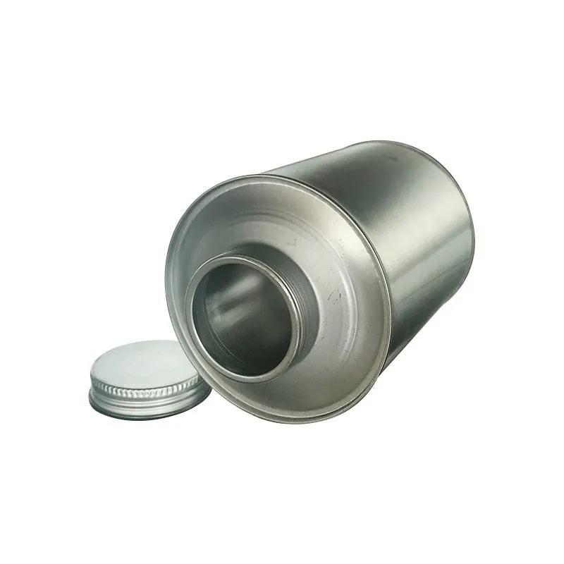 Screw Top 900ml Adhesive Glue Tin Can Manufacturer With Caps And Lids ...