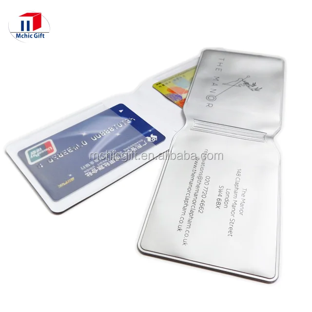 Customized Cheap Folding Pvc Soft Plastic Card Holder,Soft Plastic