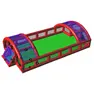 Team sports inflatable football field / inflatable soccer pitch playground
