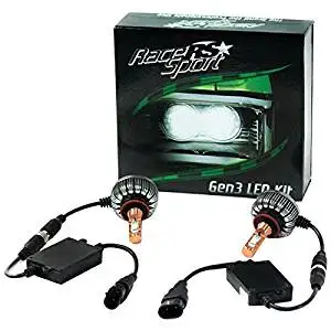 Race Sport 9005-LED-G3-KIT LED Headlight Kit (GEN3 9005 2,700 LUX LED Headlight Kit w/ Copper Core and Pancake Fan Design)
