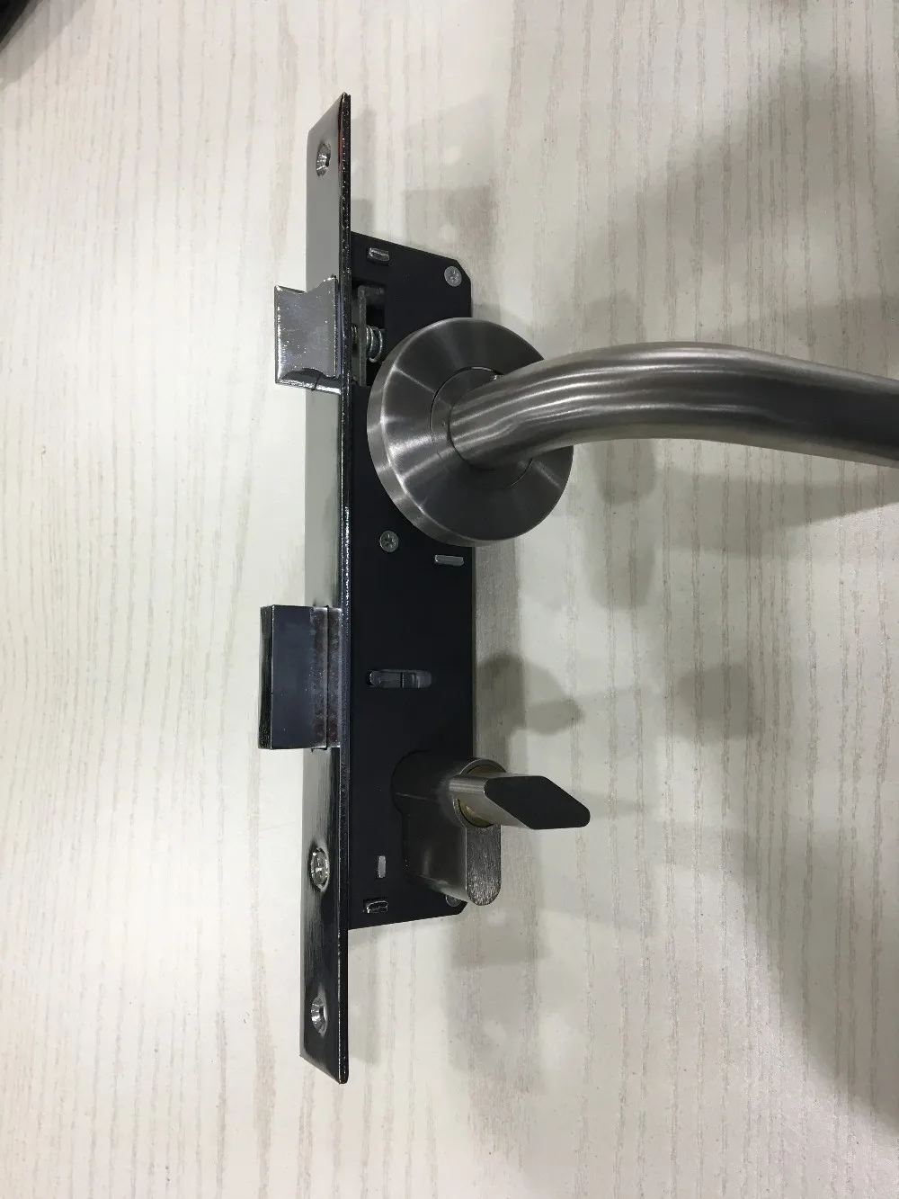 Iron Plate Narrow Mortise Door Lock For Aluminum Door - Buy Door Lock