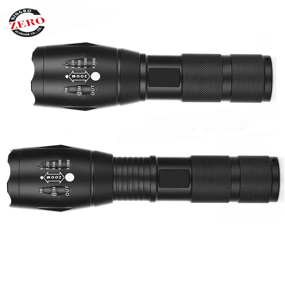 Self Defensive Police 1000m Long Range Led Fenix 1000 Lumen Tactical Rechargeable Flash Light Powerfull Geepa Flashlight