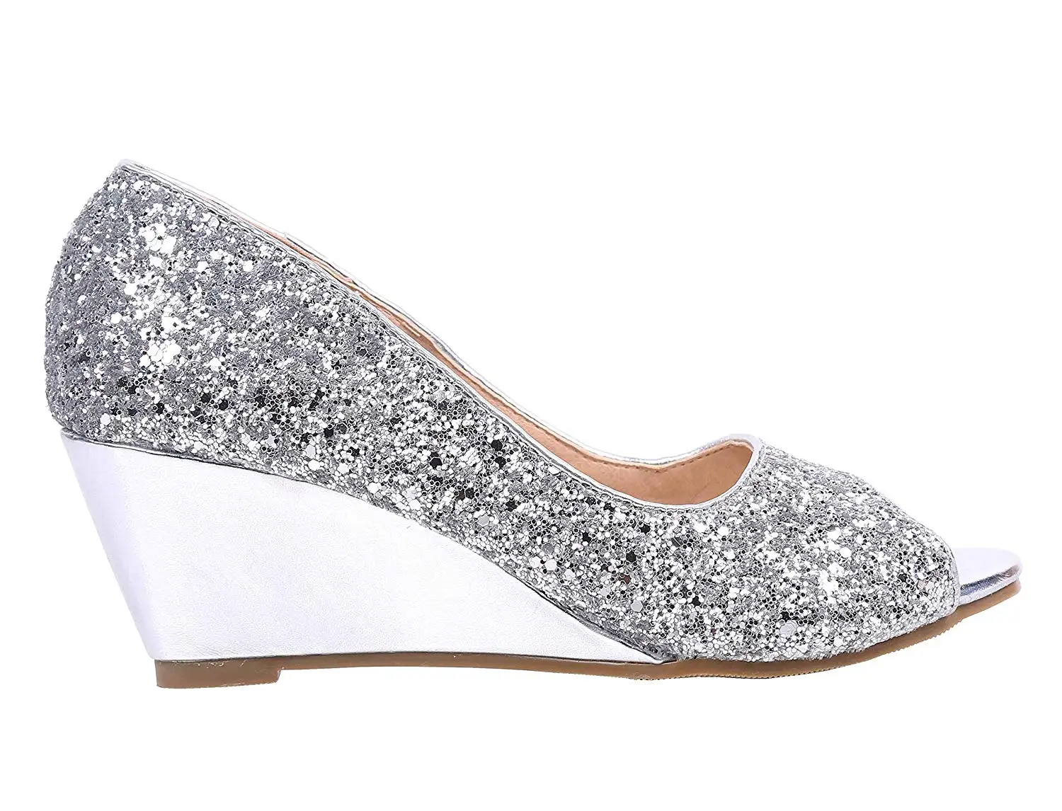 bling wedge shoes