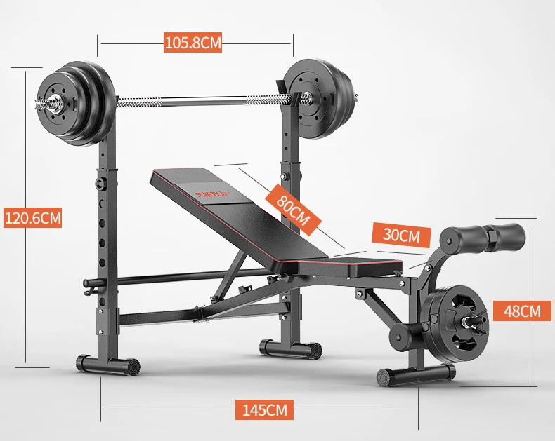Details about   Weight Bench Barbell Lifting Press Fitness Equipment Exercise Adjustable Incline 