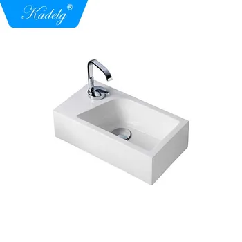 Mini Lavabo D135 De Superficie Sólida Para Lavabo Montado En La Pared