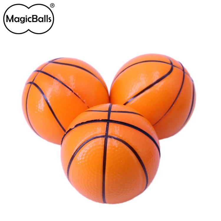 2018 Cheap Squeeze Welcomed Custom Squishy Basketball Shape Stress Ball 