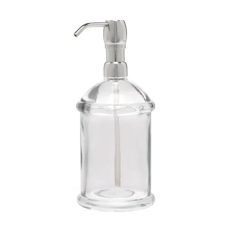 Amazon Top Seller Classic New Bath Products Glass Bathroom Accessories Set With Chrome Soap