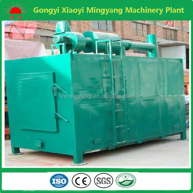 Homemade Continuous Spontaneous Combustion Charcoal Briquette Charcoal