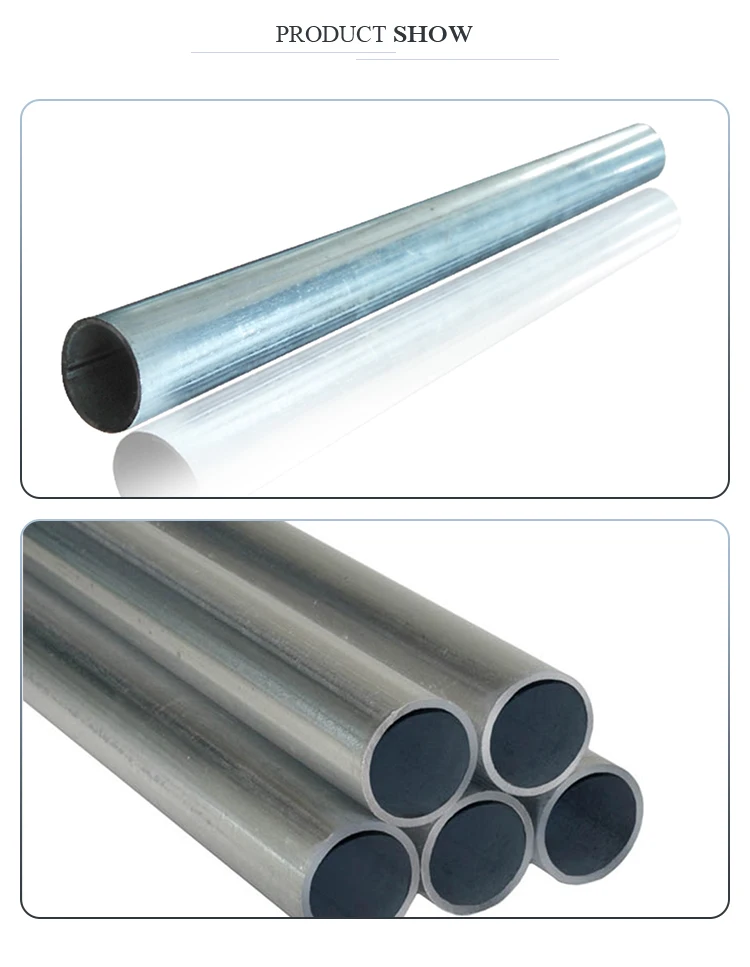 galvanized steel pipe Scaffolding round steel pipe for building ASTM BS